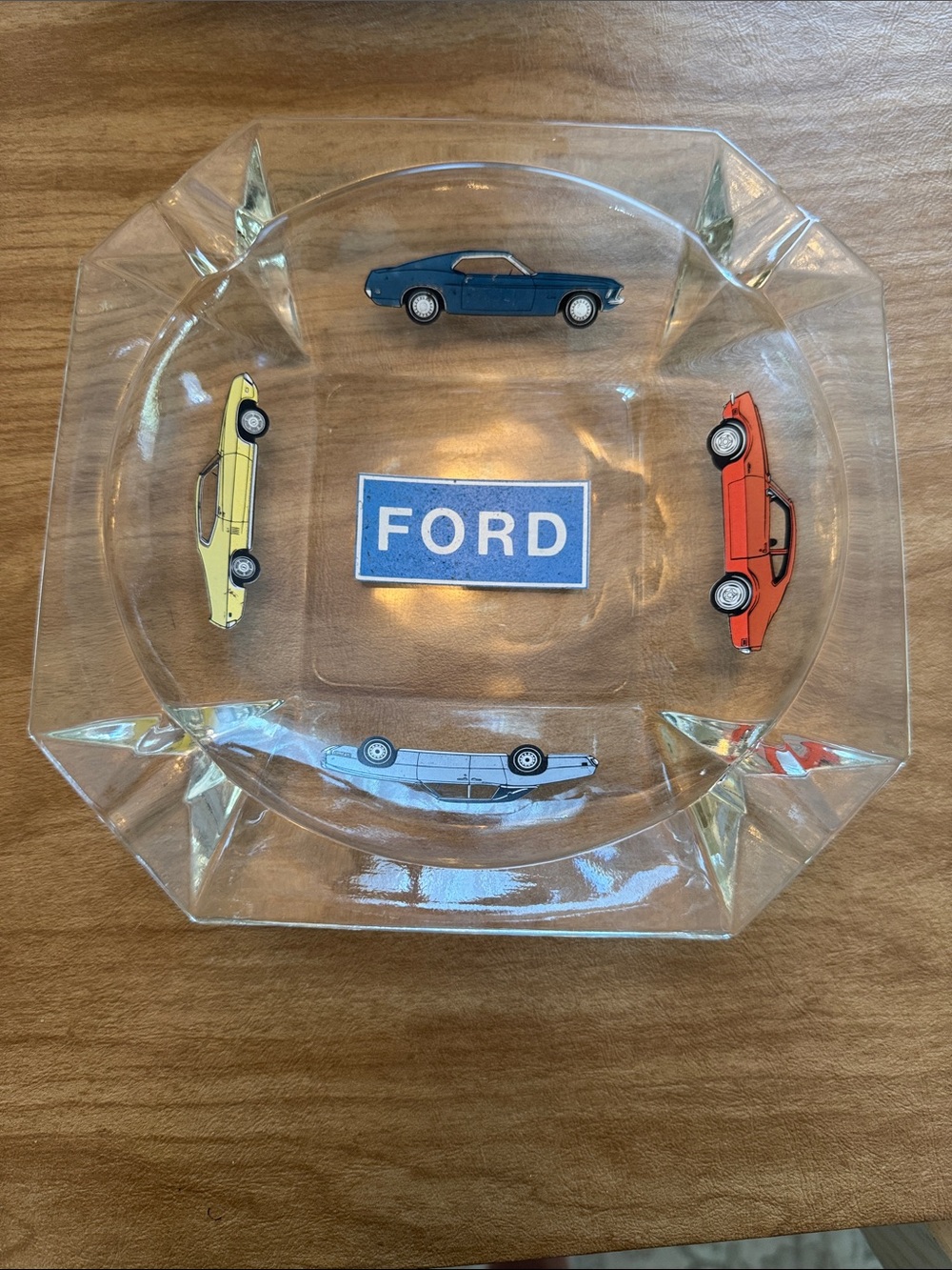 1969 Ford Clear Glass Ashtray